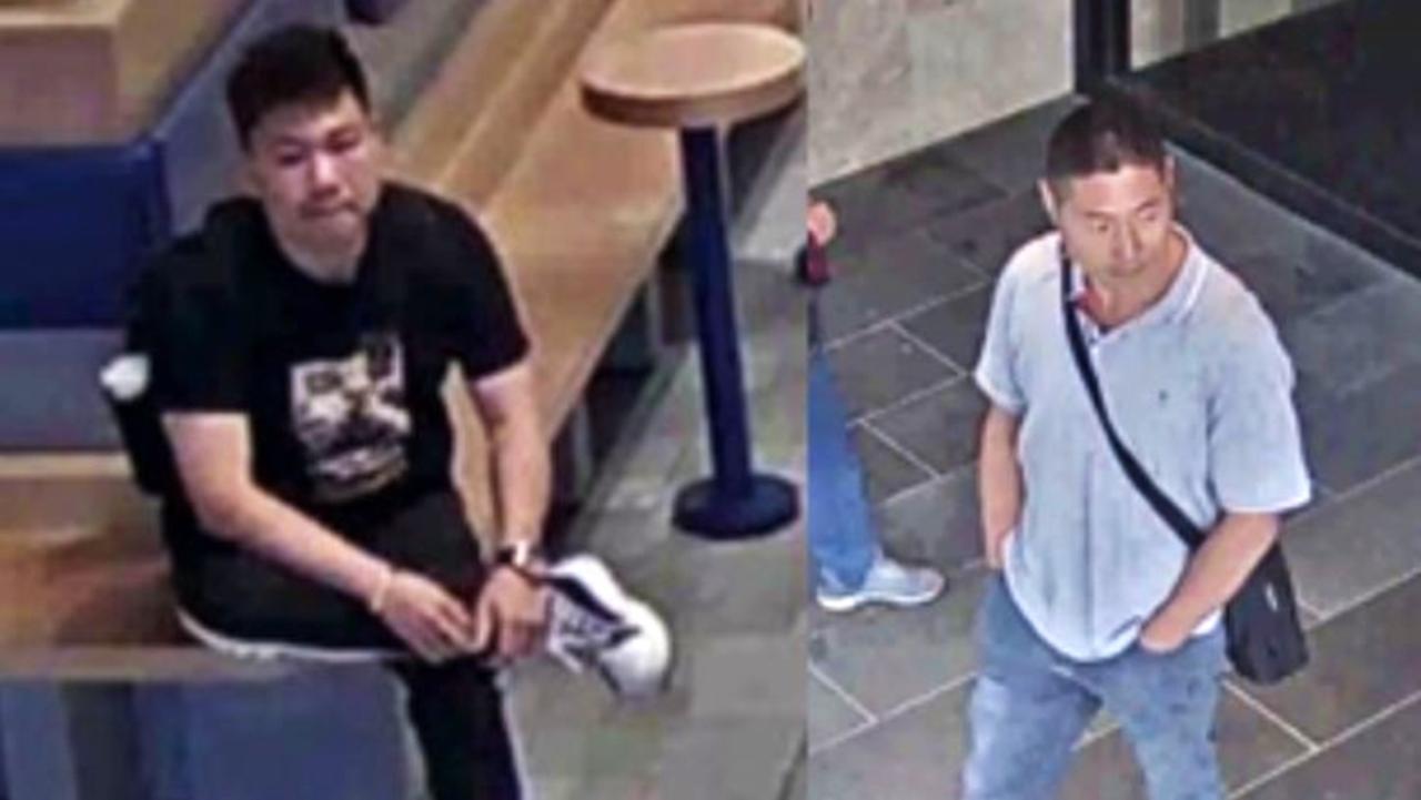 Victoria Police have asked for public help identifying two men. Picture: Supplied/ Victoria Police.