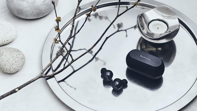 Technics EAH-AZ70W wireless stereo earphones.