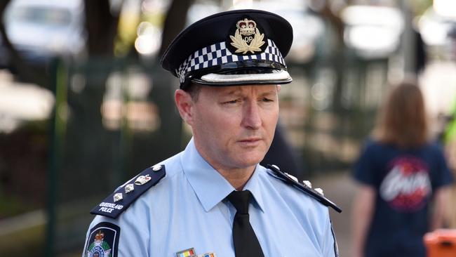 Gold Coast District Chief Superintendent Mark Wheeler has pleaded with drivers to behave on the city’s roads. Picture: NCA NewsWire/Steve Holland