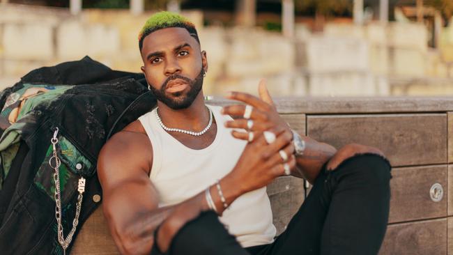 American pop star Jason Derulo is releasing a self-help book. Picture: Supplied