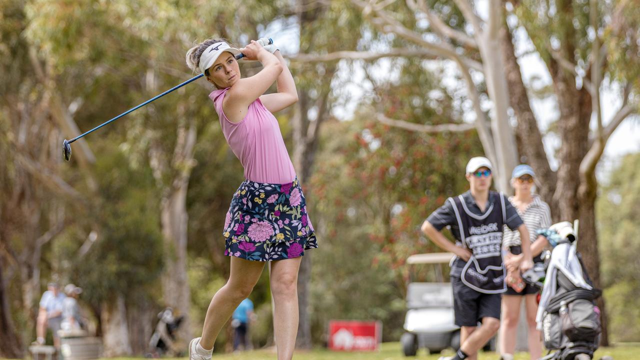 Kathryn Norris, Round 3, Saturday, Webex Players Series SA, Willunga Golf Course. Photo: Supplied Golf Australia