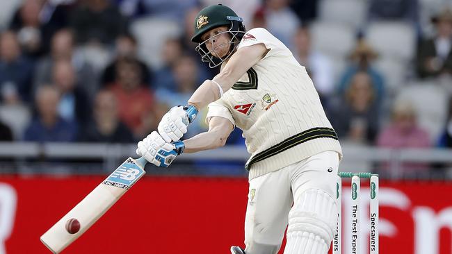 Australian coach Justin Langer has been in awe of Steve Smith’s batting. Picture: Getty Images