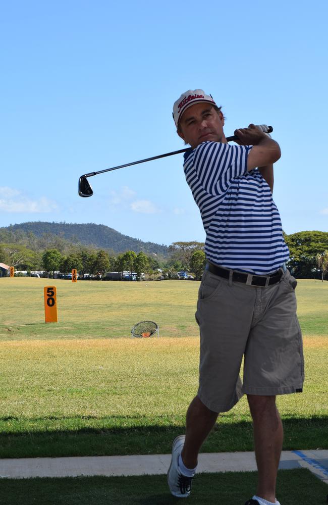 Airlie Beach Golf's Andrew Farrow. Picture: Keagan Ryan / Whitsunday Times