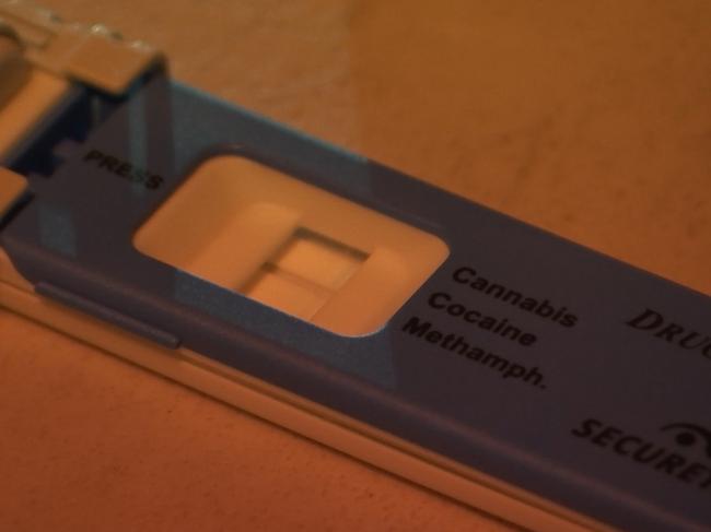 Roadside drug tests can detect the presence of cannabis, MDMA, cocaine and methamphetamine. Photo: NSW Police