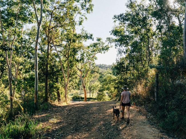 ‘We bought this land to have it to ourselves, but at the same time we’re happy to share this piece of paradise’. Picture: Hipcamp