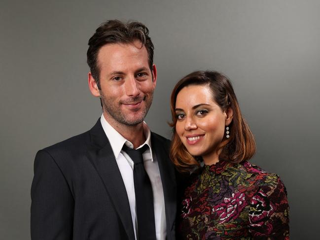 Jeff Baena and Aubrey Plaza worked together before and after their marriage. Picture: Getty Images