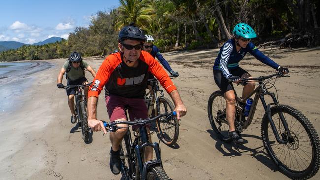 The peak age at which men and women ride bikes varies in Australia. Picture: Supplied