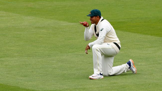 Australia's Usman Khawaja described the actions of the Lord’s crowd as ‘disrespectful’. Picture: AFP