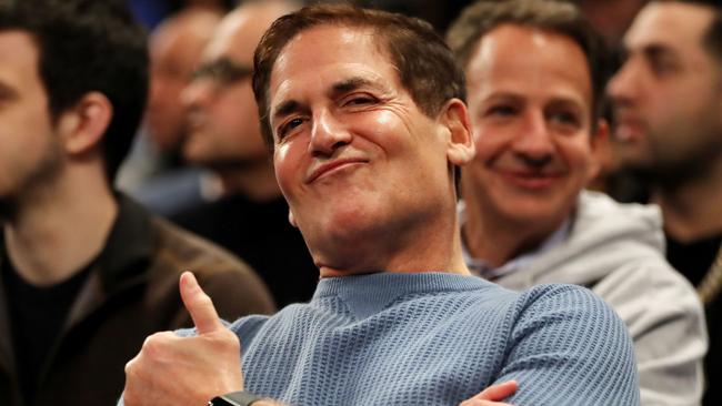 Mark Cuban is standing by the company. Picture: Elsa/Getty Images/AFP