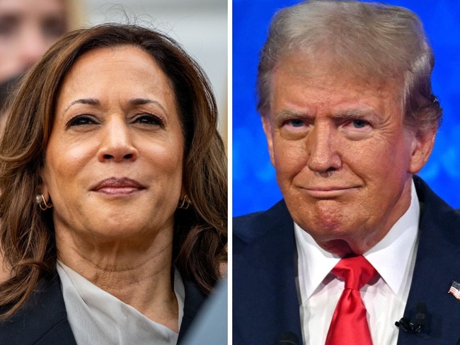 Donald Trump has pulled ahead of Kamala Harris for the first time in weeks, in a sign the Democrat’s campaign momentum is fizzling out.