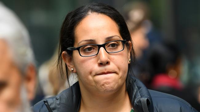 Lydia Abdelmalek stalked five women after catfishing them through fake online accounts. Picture: AAP Image / James Ross