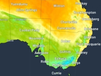 A "burst of warmth" is on the way after a period of chilly weather for much of Australia's south. Picture: Weatherzone