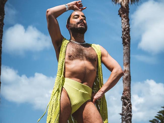 Seafolly is celebrating Sydney World Pride 2023, by collaborating with special guest stylist and transgender advocate, Deni Todorovič. Picture: instagram ( https://www.instagram.com/p/CpXXkJyLJpC/?hl=en / https://www.instagram.com/p/CpWqM-QMl7i/?hl=en )