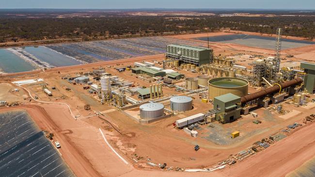 Lynas’s Kalgoorlie plant in Western Australia.