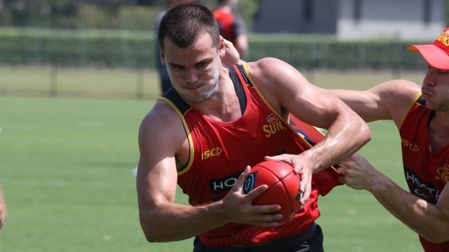 Classy Gold Coast midfielder Jack Bowes.