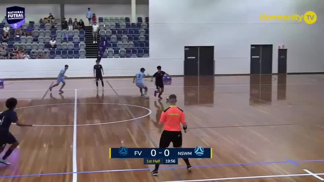 Replay: Football Victoria v Football NSW Metro (U15 Boys) - 2025 National Futsal Championships Day 2