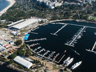 Drama in Rio as sail ramp collapses