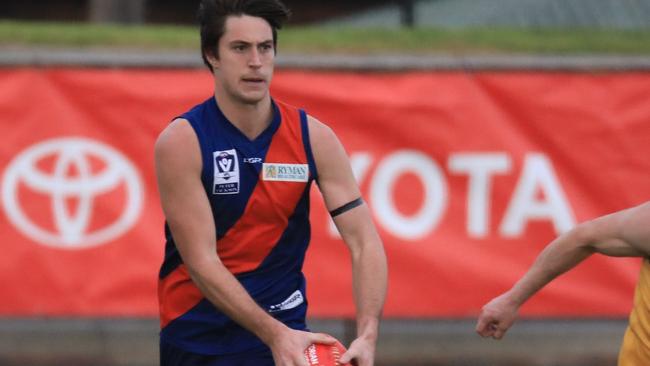 Premiership player Lochie Dickson is back full-time for Norwood this season.