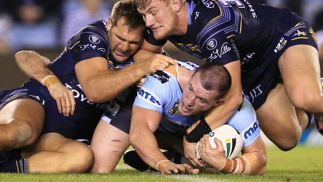 The Cowboys get no sympathy from the grizzled Gallen. Photo: Mark Evans