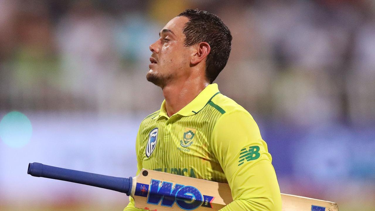 Quinton de Kock is back in the frame for selection after his backflip.