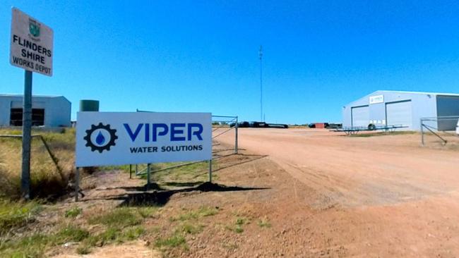 The Viper Water Solutions factory in Hughenden.