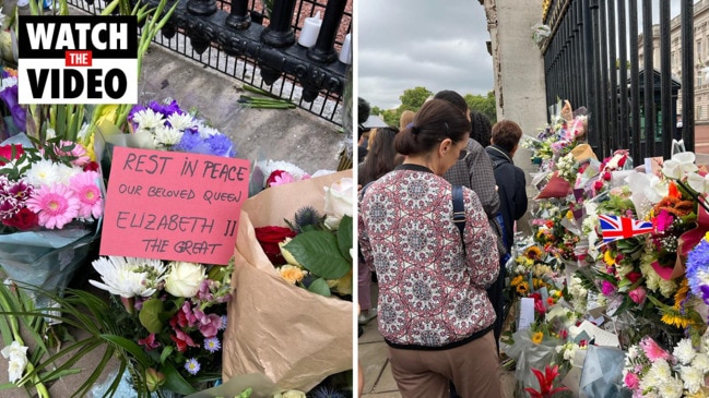 Crowds gather to pay tribute