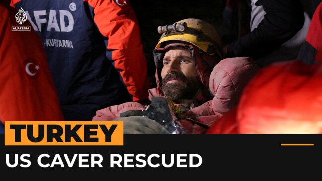 Title: US Caver Rescued After Nine Days Trapped Underground In Turkey ...