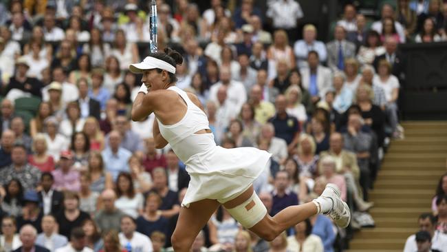 Garbine Muguruza is just the second Spanish woman to win Wimbledon.