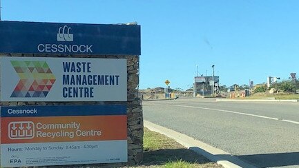 An investigation is underway after a man died at Cessnock tip.