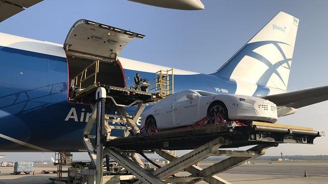 APEC organisers faced community backlash over the purchase of 40 Maserati sports cars to ferry delegates around Port Moresby. Picture: Supplied