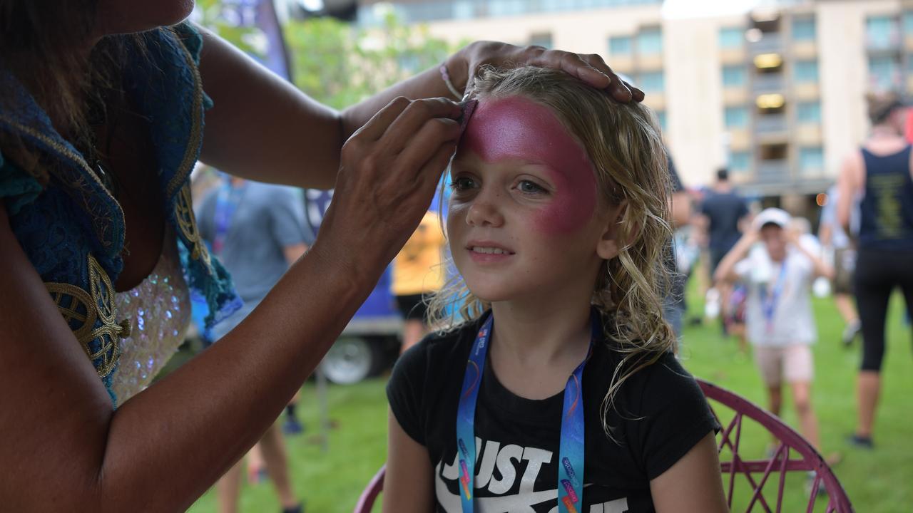 Isabelle Davidson at the Australia Day 2023 at Darwin Waterfront celebrations. Picture: (A)manda Parkinson