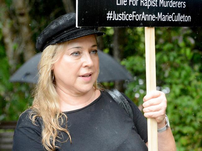 Eileen Culleton at the March 4 Justice event in Mullumbimby on Monday, March 15, 2021. Picture: Liana Boss