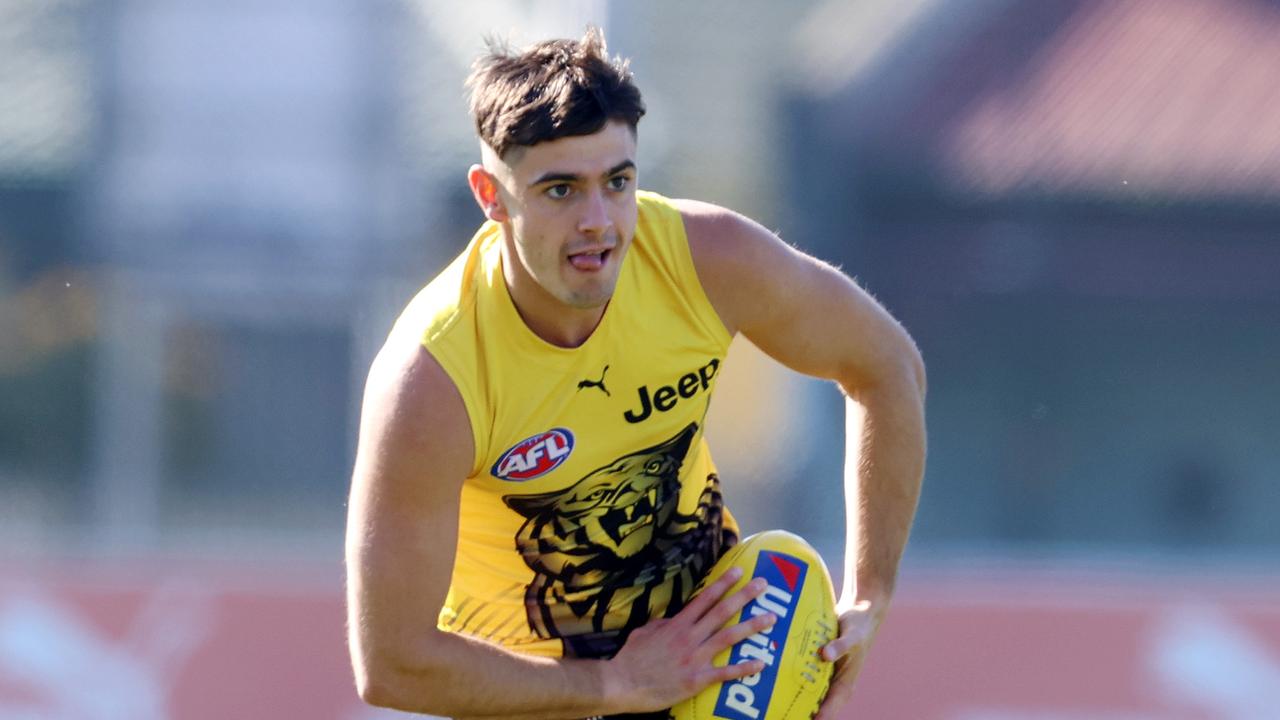 Patrick Naish wasn’t offered a new deal by the Tigers. Picture: Michael Klein