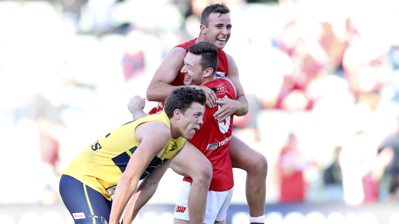 North Adelaide won an epic SANFL preliminary final. Photo: Sarah Reed