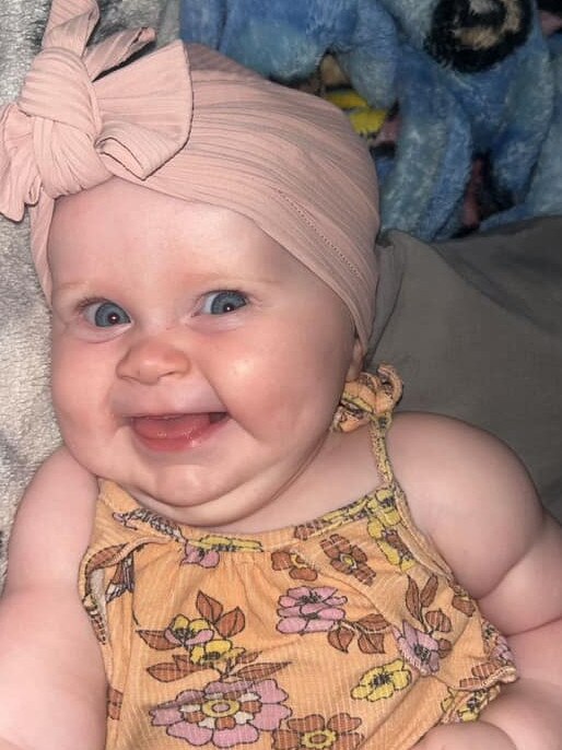 Adalyn-Janelle, 7 months - nominated for Ipswich's cutest toddler.