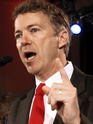 Senator Rand Paul is a no vote. Picture: AP