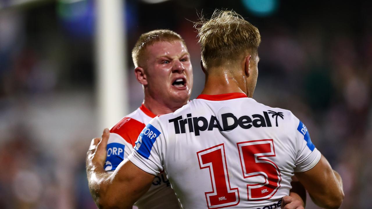 NRL Live: Dragons young gun suffers serious knee injury