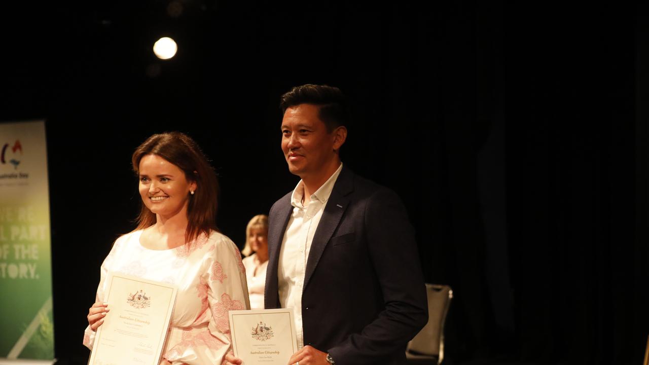 The Tweed Shire welcomed 33 new Australian citizens in a ceremony at Twin Towns Services Club in Tweed Heads on Australia Day, January 26, 2021. Picture: Liana Boss