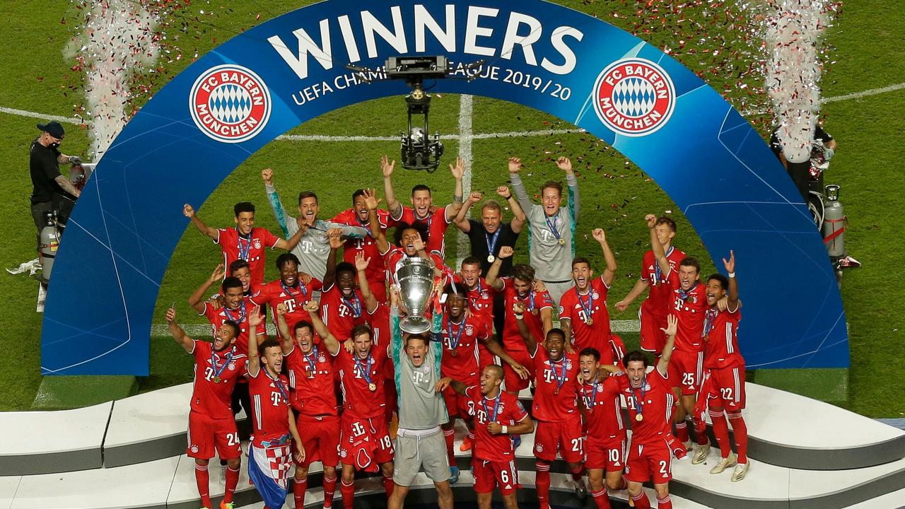 FC Bayern UEFA Champions League 2020 Winners T-Shirt - Red