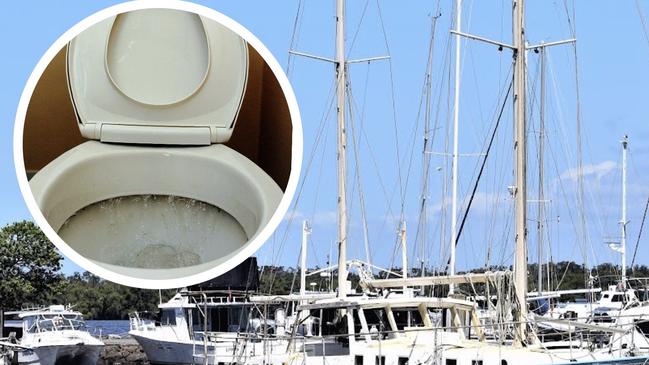 That ain’t coffee! Boatie dumped faecal matter overboard