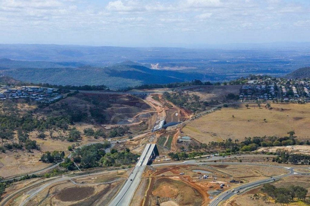 Nexus has released new photos of the Toowoomba Second Range Crossing. Picture: Above Photography PTY LTD