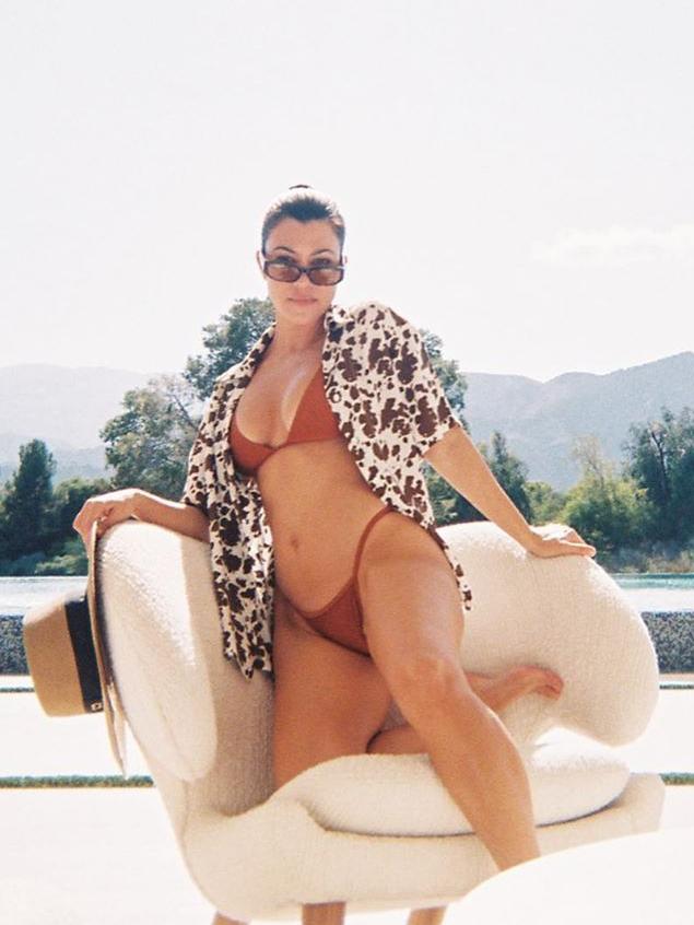 Body positive Kourtney Kardashian. Picture: Instagram