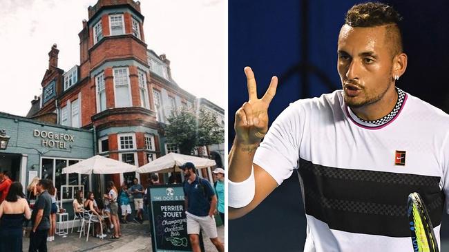 Nick Kyrgios and pub stint