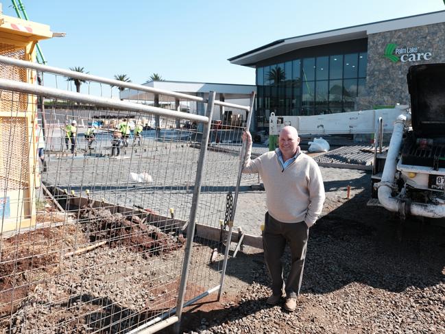 Sneak peek at Palm Lake Care Toowoomba, Toowoomba's newest aged care facility. Opening November 2, 2020. Pics featre Palm Lake Care Toowoomba service manager Tony McKenzie.