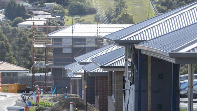 Social and affordable housing development at Chigwell. Picture: Chris Kidd