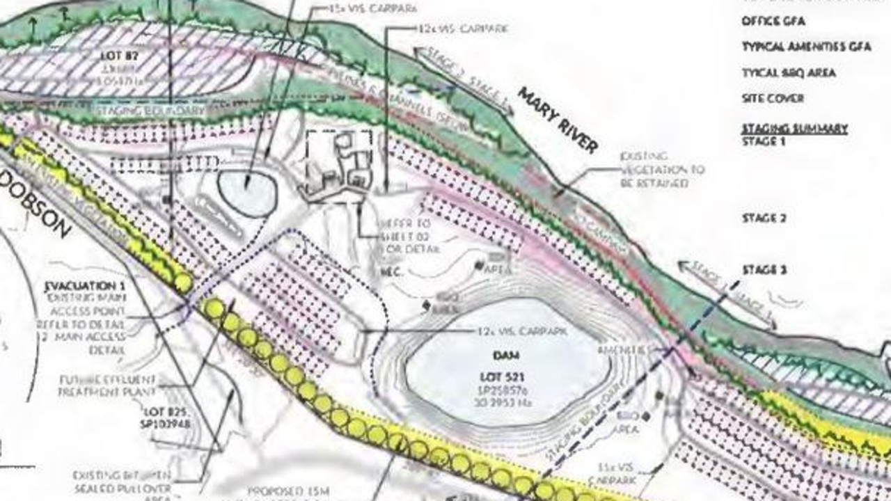 Proposed Amamoor tourist park, Gympie council development application