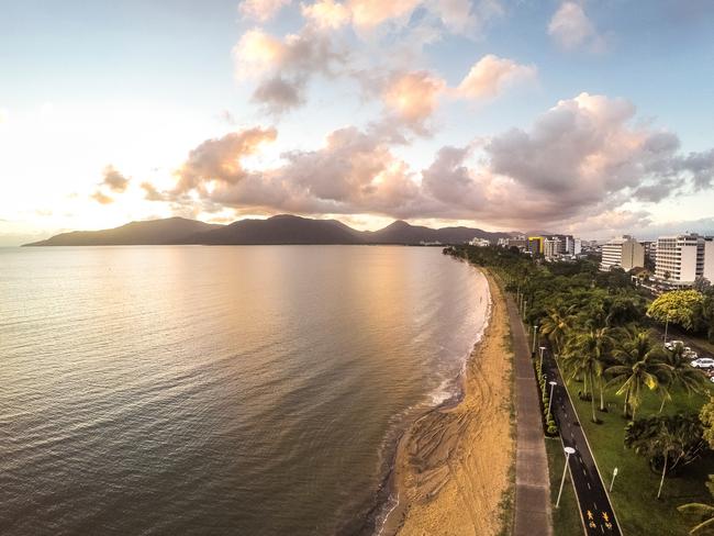 Cairns Regional Council has proposed a ban on fishing on the entire Esplanade. Picture: TTNQ