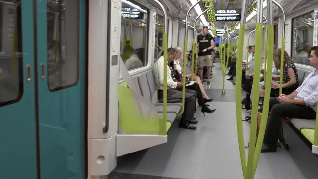 Sydney's new metro train 