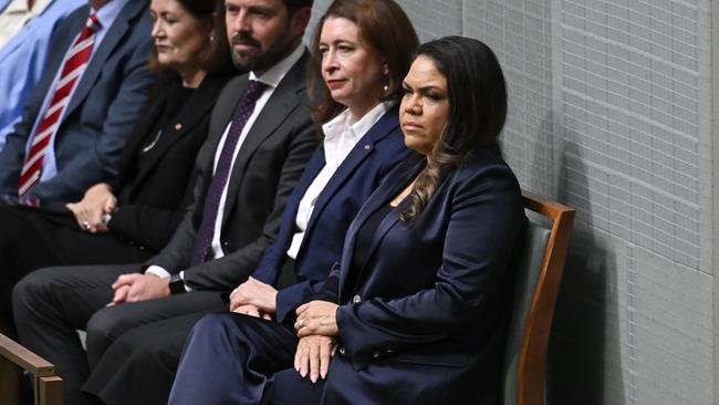 Senator Price stunned colleagues when she publicly admitted to being unhappy with being moved to the outer ministry as defence industry and personnel spokeswoman. Picture: Martin Ollman