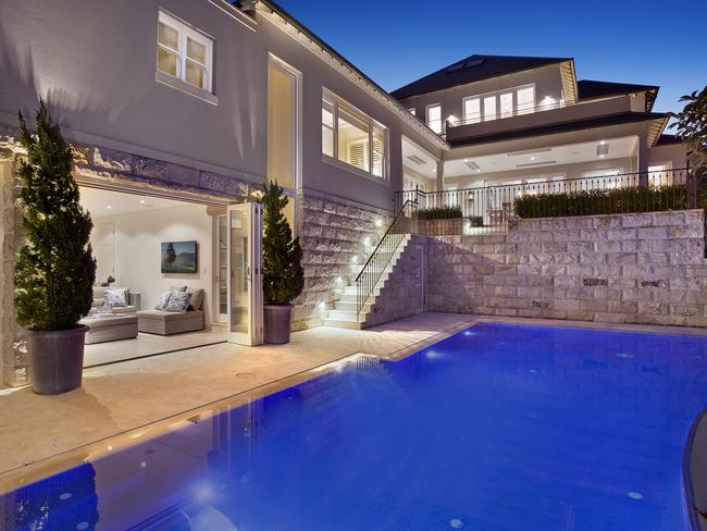 27 Harriette St, Neutral Bay sold for about $16 million.